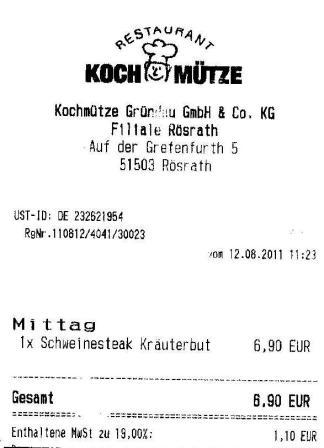 emzt Hffner Kochmtze Restaurant